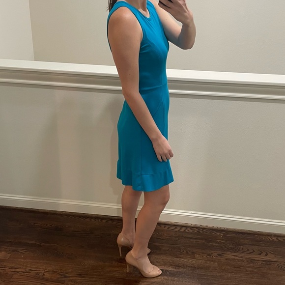 Blue A-line Dress by Cremieux, size 6 - Picture 6 of 8